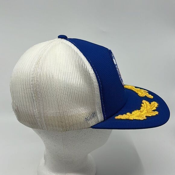 Vintage American Technical Service ATS Instrument Baseball Cap Hat Trucker - Picture 6 of 14